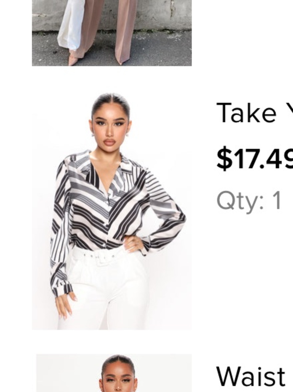 Polka Dot Shirt - Black/White